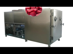 جهاز تجفيف الغذاء الفراغ المنزلي من الفولاذ المقاوم للصدأ 500 كجم / دفعة