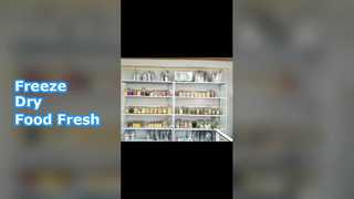 مجفف التجميد المنزلي يحافظ على الطعام بسهولة