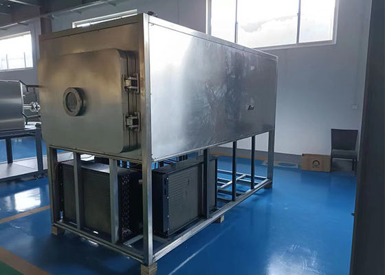 -40C-80C المجفف التجميلي الفراغ الغذائي 500kg / دفعة التدفئة الكهربائية