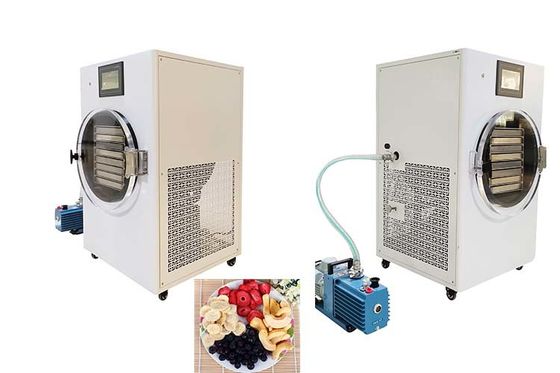 تحكم PLC 6-8Kg المنزلي مجفف الطعام التجمد 20-24 ساعة دورة جافة