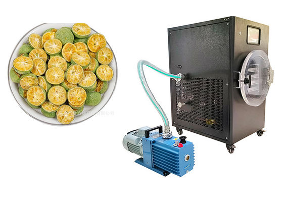 التحكم بـ PLC 10Kg مجفف التجميد المنزلي -50C إلى 50C نطاق درجة الحرارة