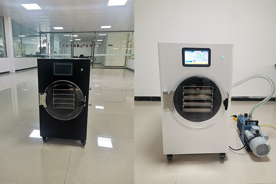 نطاق درجة الحرارة -50C إلى 50C طعام مجفف التجميد آلة للمنزل مع التحكم PLC