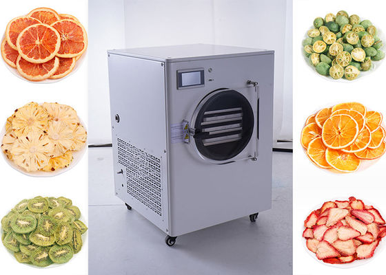 حليب الثدي المنزلي المصغرة مجفف التجميد 10kg / مجموعة التحكم في PLC