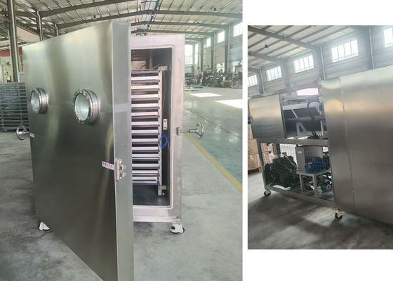 آلة تجفيف التجميد الذكية التي تتحكم في PLC مع وحدة التبريد BITZER