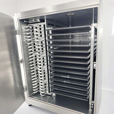 100 كجم إنتاج مجفف التجميد المعدات الصناعية لتحرير الحمض الصفري للصيدلة