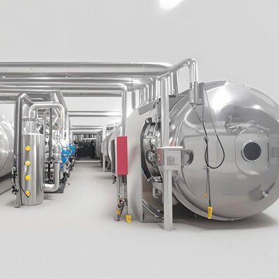 500 كجم الصناعية مجفف التجميد آلة تجارية الليوفيليزر للأغذية / الصيدلة