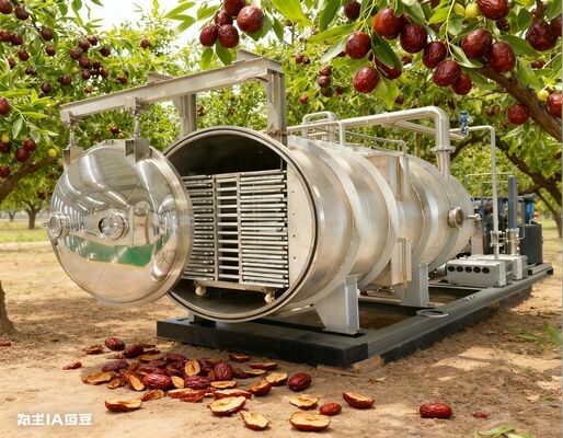 تجفيف الدقة في المكسرات الحمضية الصناعية للمكونات ذات القيمة العالية