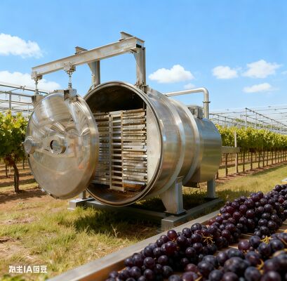 بنيت للاستمرارية: مجفف التجميد الصناعي منخفض الصيانة لمعالجة المكونات على مدار الساعة