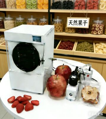 حوّل الأطعمة الطازجة إلى كنوز تدوم طويلاً! مجففنا بالتجميد يحافظ على المذاق والتغذية. تشغيل بسيط، توفير كبير، صفر نفايات