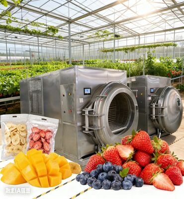 نموذج Harvest Right الكبير: مجفف تجميد بدرجة صناعية. يحافظ على المنتجات واللحوم بكميات كبيرة بكفاءة. ابني مشروعًا تجاريًا مزدهرًا