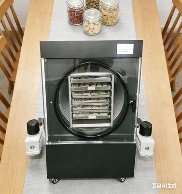 طازجة تستمر 25 عاماً! مجفف التجميد المنزلي للحصاد الحديدي، ووجبات صحية ووجبات للحيوانات الأليفة