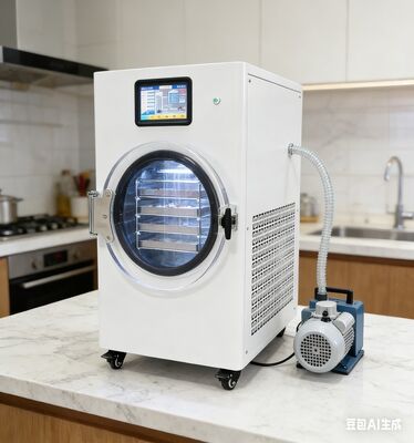 المطبخ الذكي ضروري! يخلق مجفف التجميد على الطاولة طعامًا مخيمًا طويل الأمد ووجبات خفيفة