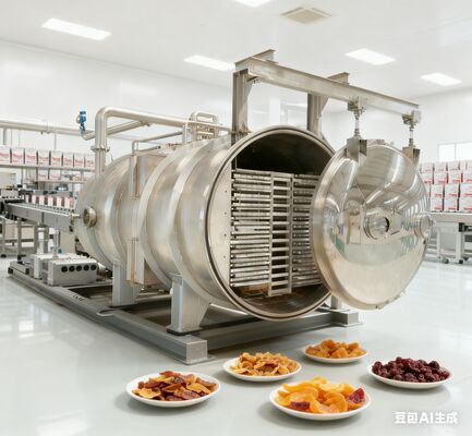 مجفف بالتجميد شديد التحمل 180 كجم للاستخدام الصناعي يتميز بهيكل من الفولاذ المقاوم للصدأ والتحكم الدقيق في درجة الحرارة للحصول على جودة ثابتة