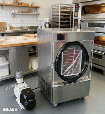 آلة التجفيف بالتجميد على سطح الطاولة: دورات تجفيف سريعة، وضع توفير الطاقة - مثالية للحدائق، الدفعات الصغيرة، ومشاريع الطعام ذاتية الصنع