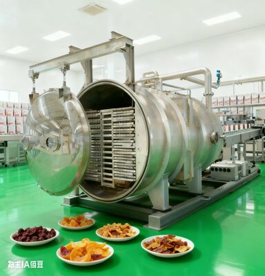 مجفف بالتجميد شديد التحمل 180 كجم للاستخدام الصناعي يتميز بهيكل من الفولاذ المقاوم للصدأ والتحكم الدقيق في درجة الحرارة للحصول على جودة ثابتة