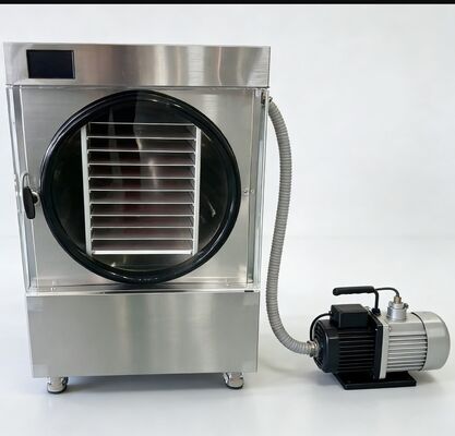 مجفف التجميد المنزلي للمبتدئين أجهزة التحكم البسيطة والتنظيف السهل وتصميم توفير المساحة