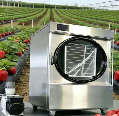 مجفف تجميد بحجم عائلي 4 صواني، يحافظ على العناصر الغذائية ويخلق تخزينًا طويل الأمد للطعام