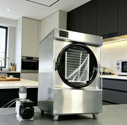 ضبطها ونسيان تجفيف التجميد. مجفف التجميد المنزلي التلقائي مع أجهزة استشعار ذكية، 4 صناديق ومن السهل تنظيفها