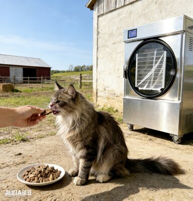 حافظ على محاصيل الحديقة ووفر المال! | جهاز تجميد مجفف منزلي بشاشة لمس بديهية، ودورات تجفيف تلقائية ومضخة هادئة للتخزين الغذائي على مدار العام