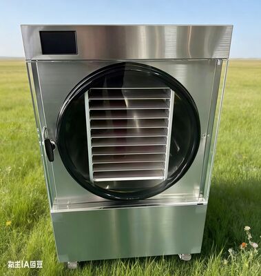 من حديقتنا إلى مخزننا في ساعات، مجفف التجميد الصغير يحافظ على 97% من المغذيات سليمة، يوفر المال على البقالة ويخلق تخزين طوارئ للأغذية لمدة 25 عاماً.