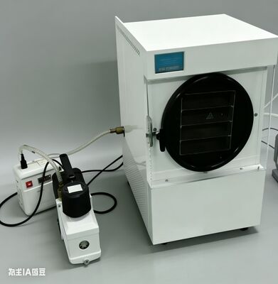 طعام طازج منذ 25 عامًا ‬حقيقيًا. جهاز تجميد الجفاف المنزلي يستخدم تقنية براءة اختراع للحفاظ على اللحوم واللبن والفواكه والبقايا مع 97% من التغذية والملمس الأصلي.