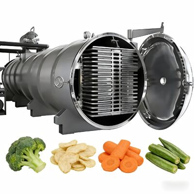 مجفف تجميد صناعي بالتبريد المائي، نطاق درجة الحرارة من ناقص 50 درجة مئوية إلى زائد 80 درجة مئوية، مصنوع من الفولاذ المقاوم للصدأ 304