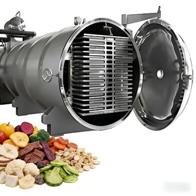 مجفف تجميد صناعي مزود بوحدة تبريد  أو Leybold ونظام تسخين كهربائي يضمن التجفيف، مزود طاقة 220 فولت/380 فولت ثلاثي الأطوار