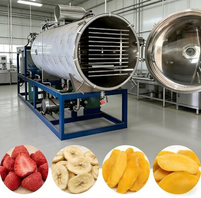 جهاز تجفيف بالتجميد من الفولاذ المقاوم للصدأ 304 مزود بنظام تبريد مائي مثالي للتطبيقات المختبرية والصناعية