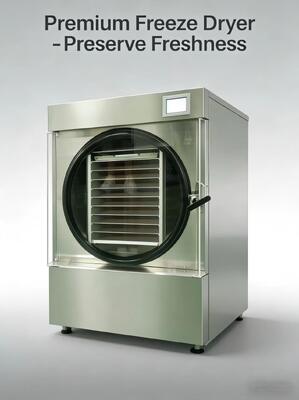 ضاغط دانفوس المنزلي مجفف التجميد SUS304 الفولاذ المقاوم للصدأ 220V 1PH 50 60HZ مثالية للحفاظ على الأغذية والتخزين على المدى الطويل