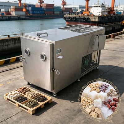 Tray Size 1280 600 30mm Vegetable Freeze Dryer Featuring PLC Control System Ideal for Vegetable Dehydration and Storage